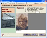 Screenshot von Mosaik-Grafiker 2.5.